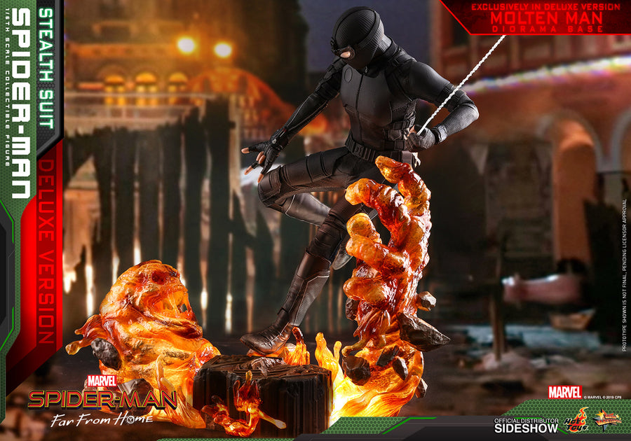 Spider-Man (Stealth Suit) Deluxe Version [Pronta Entrega]