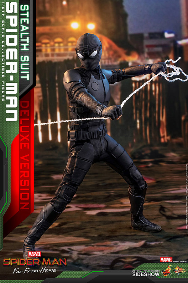 Spider-Man (Stealth Suit) Deluxe Version [Pronta Entrega]