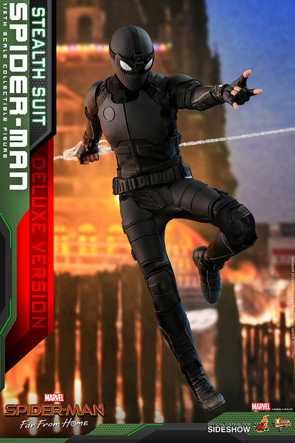 Spider-Man (Stealth Suit) Deluxe Version [Pronta Entrega]
