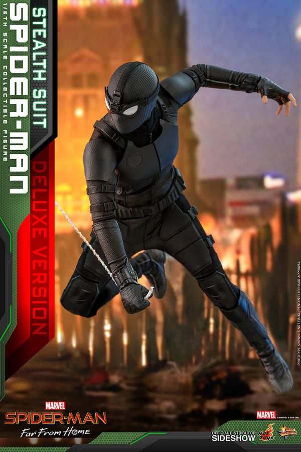 Spider-Man (Stealth Suit) Deluxe Version [Pronta Entrega]