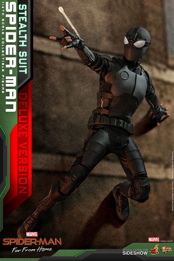 Spider-Man (Stealth Suit) Deluxe Version [Pronta Entrega]