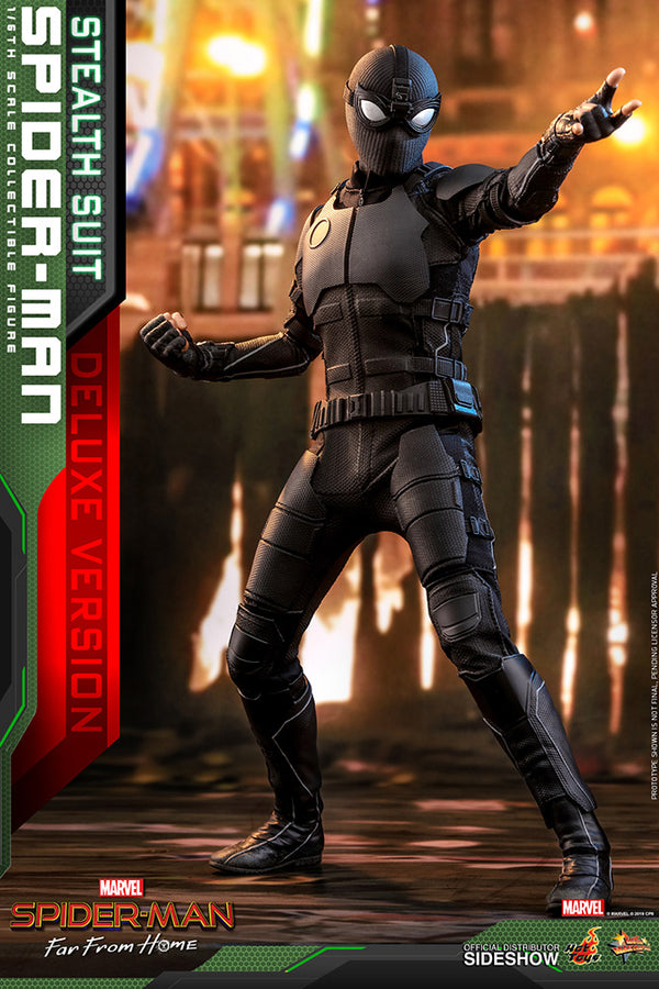 Spider-Man (Stealth Suit) Deluxe Version [Pronta Entrega]