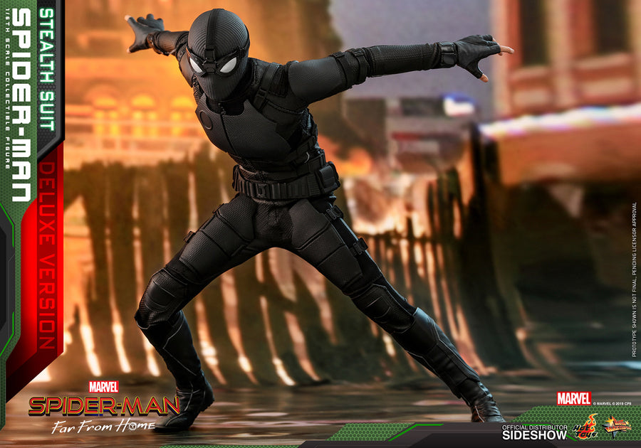 Spider-Man (Stealth Suit) Deluxe Version [Pronta Entrega]