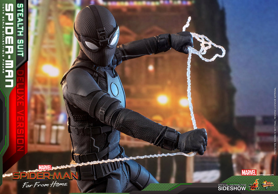 Spider-Man (Stealth Suit) Deluxe Version [Pronta Entrega]