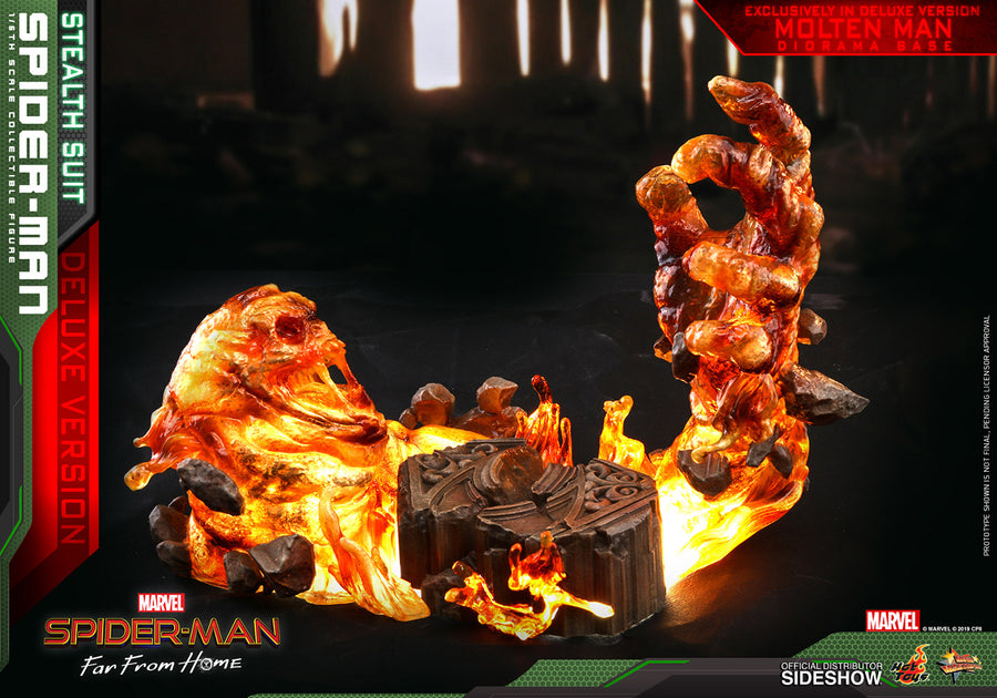 Spider-Man (Stealth Suit) Deluxe Version [Pronta Entrega]