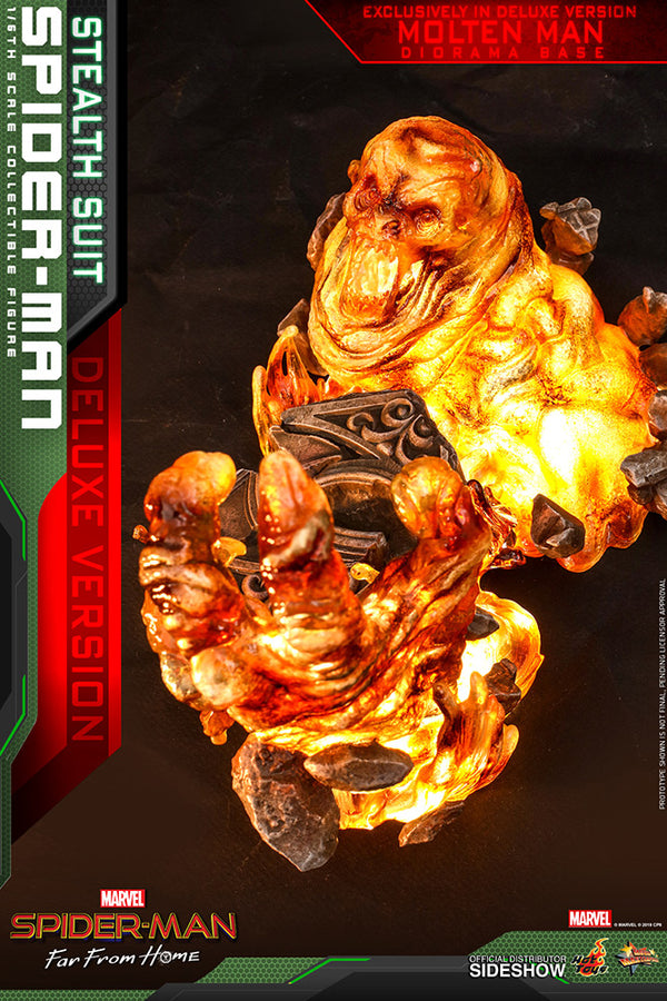 Spider-Man (Stealth Suit) Deluxe Version [Pronta Entrega]