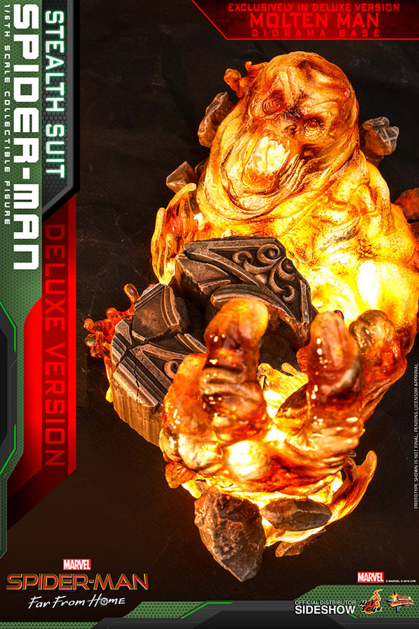 Spider-Man (Stealth Suit) Deluxe Version [Pronta Entrega]