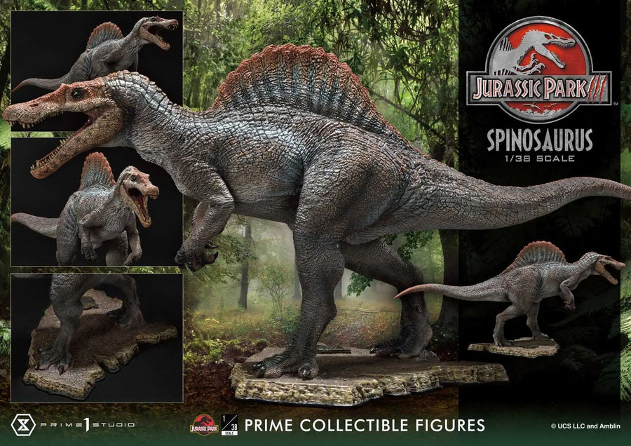 Spinosaurus (Regular Version) Jurassic Park III (Film) – Prime1Studio – ActionFigure Brasil