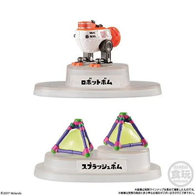 Splatoon 2 - Bandai Shokugan - Candy Toy - Splatoon 2 Buki Collection - Sub Weapon Edition - - Robot Bomb (Bandai)ㅤ – Bandai – ActionFigureBrasil — acessórios