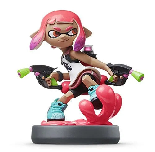 Splatoon 2 - Inkling - Amiibo - Amiibo Splatoon Series - Girl, Neon Pinkㅤ – Nintendo – ActionFigure Brasil