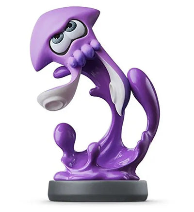 Splatoon 2 - Inkling - Amiibo - Amiibo Splatoon Series - Ika, Neon Purple (Nintendo)ㅤ – Nintendo – ActionFigure Brasil