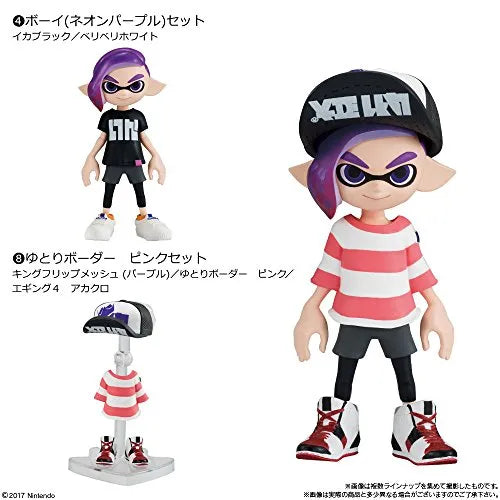 Splatoon 2 - Inkling - Bandai Shokugan - Candy Toy - Kisekae Gear Collection 2 - Girl, Bright Blue (Bandai)ㅤ – Bandai As Manufacturer – ActionFigure Brasil
