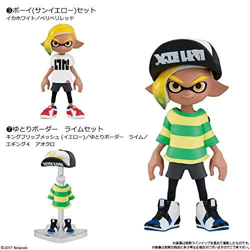 Splatoon 2 - Inkling - Bandai Shokugan - Candy Toy - Kisekae Gear Collection 2 - Girl, Bright Blue (Bandai)ㅤ – Bandai As Manufacturer – ActionFigure Brasil