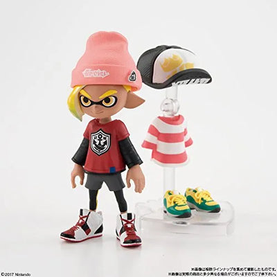 Splatoon 2 - Inkling - Bandai Shokugan - Candy Toy - Kisekae Gear Collection 2 - Girl, Bright Blue (Bandai)ㅤ – Bandai As Manufacturer – ActionFigure Brasil — com base expositora