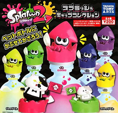 Splatoon 2 - Inkling - Bottle Cap - Splatoon 2 Splash Cap Collection - Neon Pink (Takara Tomy A.R.T.S)ㅤ – Takara Tomy A. R. T. S As Manufacturer – ActionFigure Brasil