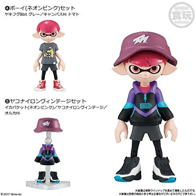 Splatoon 2 - Kisekae Gear Collection Part.3 8Pack BOXㅤ – Bandai – ActionFigure Brasil — close