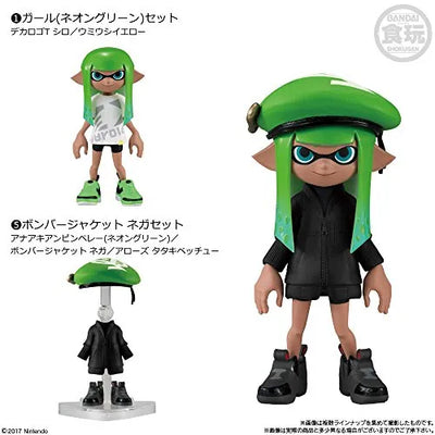 Splatoon 2 - Kisekae Gear Collection Part.3 8Pack BOXㅤ – Bandai – ActionFigure Brasil — ambientada