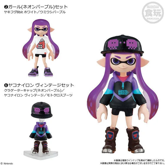 Splatoon 2 - Kisekae Gear Collection - Reprint Edition (Bandai) [Shop Exclusive]ㅤ – Bandai – ActionFigure Brasil