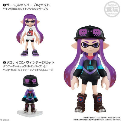 Splatoon 2 - Kisekae Gear Collection - Reprint Edition (Bandai) [Shop Exclusive]ㅤ – Bandai – ActionFigure Brasil — embalagem