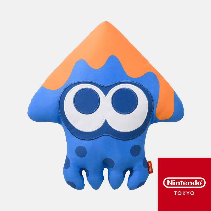 Splatoon - INK YOU UP Squid Cushion - Blue Ver. - Nintendo Tokyo Exclusive (Nintendo Store)ㅤ – Nintendo Store – ActionFigure Brasil