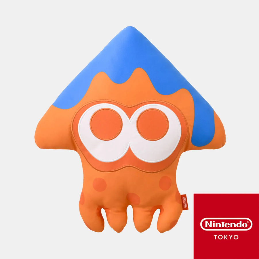 Splatoon - INK YOU UP Squid Cushion - Orange Ver. - Nintendo Tokyo Exclusive (Nintendo Store)ㅤ – Nintendo Store – ActionFigure Brasil