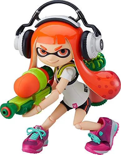 Splatoon - Inkling - Figma #400 - Splatoon Girl (Max Factory)ㅤ – Max Factory As Manufacturer – ActionFigure Brasil