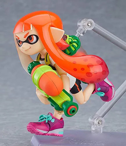 Splatoon - Inkling - Figma #400 - Splatoon Girl (Max Factory)ㅤ – Max Factory As Manufacturer – ActionFigure Brasil