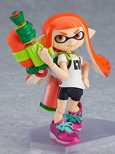 Splatoon - Inkling - Figma #400 - Splatoon Girl (Max Factory)ㅤ – Max Factory As Manufacturer – ActionFigure Brasil