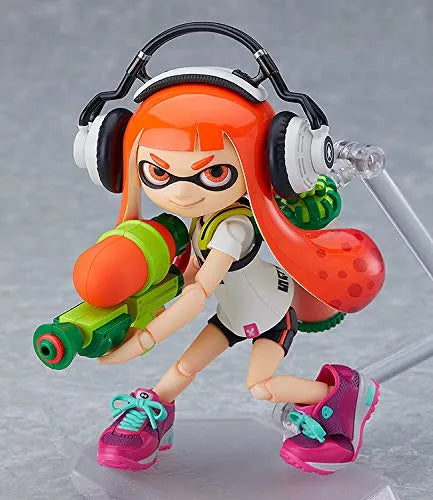 Splatoon - Inkling - Figma #400 - Splatoon Girl (Max Factory)ㅤ – Max Factory As Manufacturer – ActionFigure Brasil