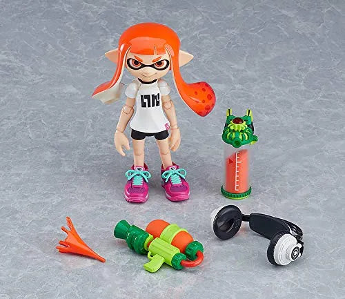 Splatoon - Inkling - Figma #400 - Splatoon Girl (Max Factory)ㅤ – Max Factory As Manufacturer – ActionFigure Brasil
