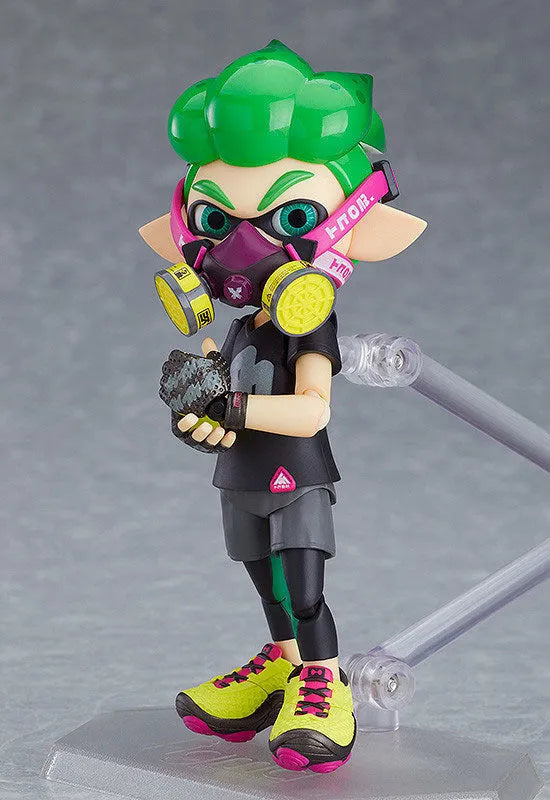Splatoon - Splatoon 2 - Figma #462-DX - Splatoon Boy - DX Edition - 2025 Re-release (Good Smile Company, Max Factory)ㅤ – Good Smile Company – ActionFigureBrasil