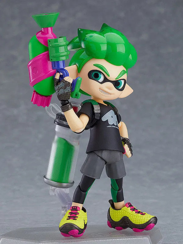 Splatoon - Splatoon 2 - Figma #462-DX - Splatoon Boy - DX Edition - 2025 Re-release (Good Smile Company, Max Factory)ㅤ – Good Smile Company – ActionFigureBrasil