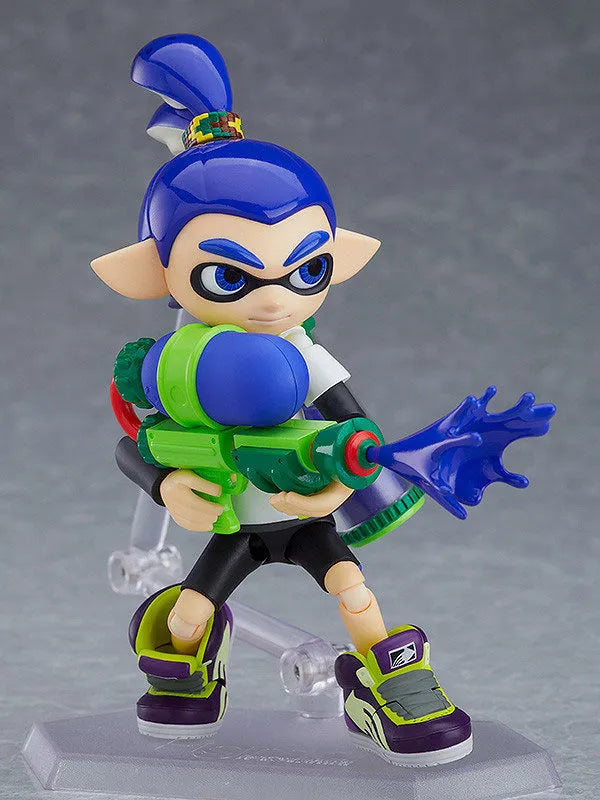 Splatoon - Splatoon 2 - Figma #462-DX - Splatoon Boy - DX Edition - 2025 Re-release (Good Smile Company, Max Factory)ㅤ – Good Smile Company – ActionFigureBrasil