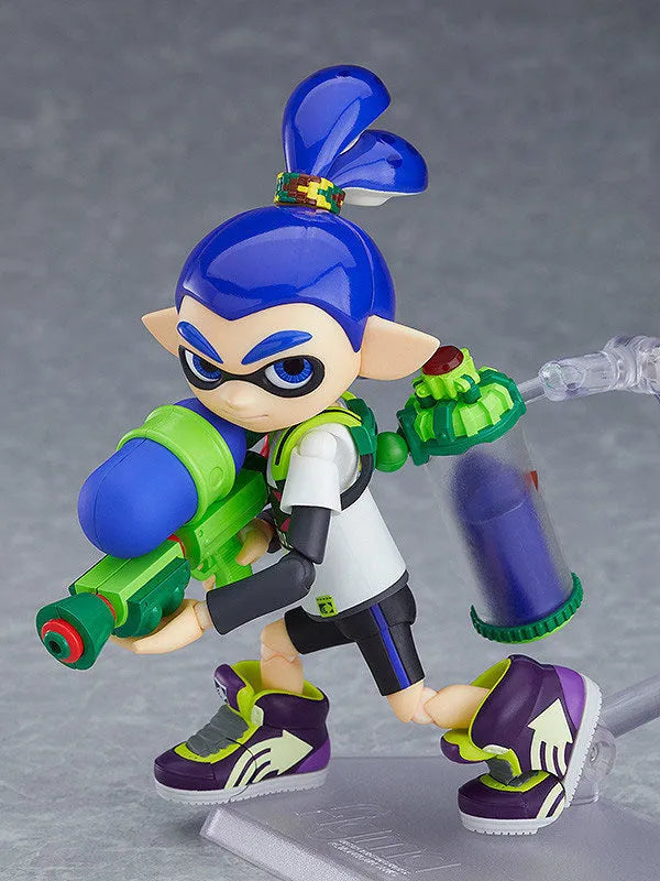 Splatoon - Splatoon 2 - Figma #462-DX - Splatoon Boy - DX Edition - 2025 Re-release (Good Smile Company, Max Factory)ㅤ – Good Smile Company – ActionFigureBrasil