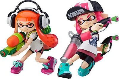 Splatoon - Splatoon 2 - Inkling - Figma #400-DX - Splatoon Girl - DX Edition (Max Factory)ㅤ – Max Factory – ActionFigureBrasil