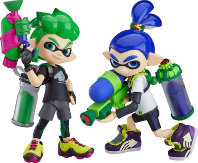 Splatoon - Splatoon 2 - Inkling - Judge-kun - Kojudge-kun - Figma #462-DX - Splatoon Boy - DX Edition (Good Smile Company, Max Factory)ㅤ – Good Smile Company – ActionFigure Brasil