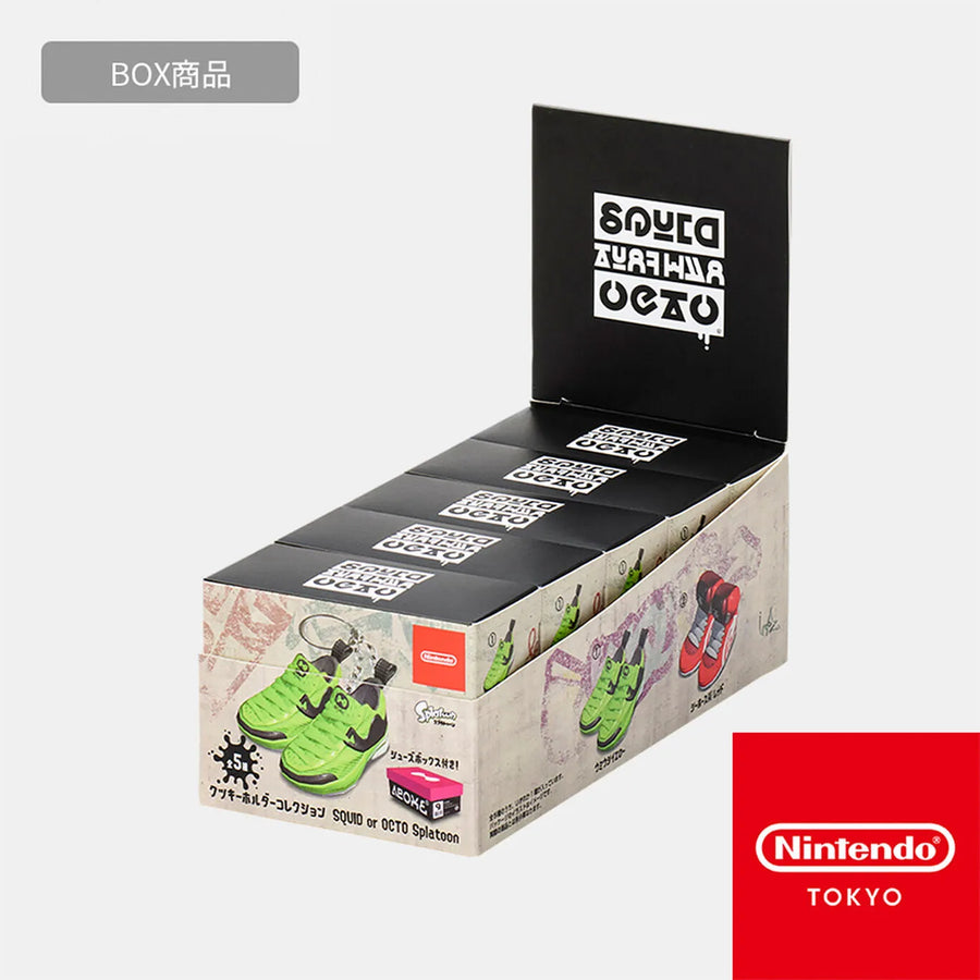 Splatoon - SQUID or OCTO Sneaker Keychain Blind Box Collection - Complete Set of 5 - Nintendo Tokyo Exclusive (Nintendo Store)ㅤ – Nintendo Store – ActionFigure Brasil