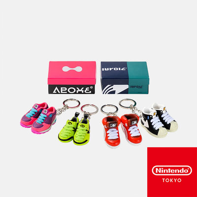 Splatoon - SQUID or OCTO Sneaker Keychain Collection Blind Box - Single Item - Nintendo Tokyo Exclusive (Nintendo Store)ㅤ – Nintendo Store – ActionFigure Brasil