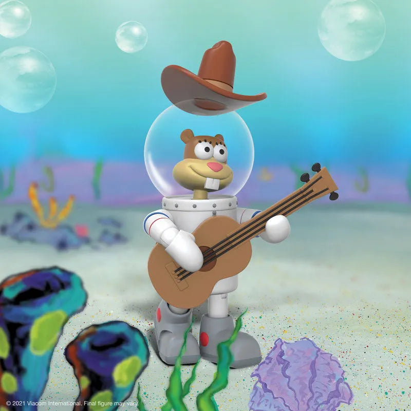 SpongeBob Squarepants / Sandy Cheeks Ultimate Action Figureㅤ – Super 7 – ActionFigure Brasil