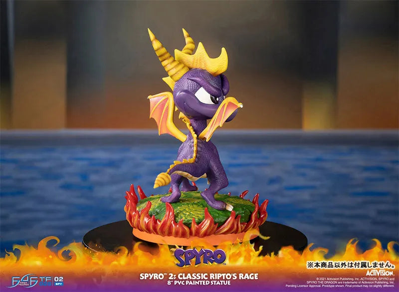 Spyro and Sparx Tondemo Tours / Spyro the Dragon PVC Statueㅤ – First 4 Figures – ActionFigureBrasil