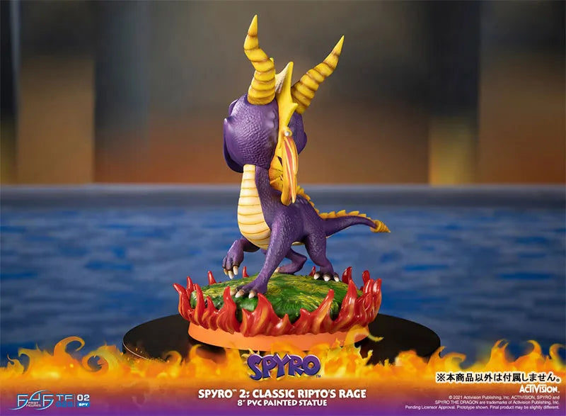 Spyro and Sparx Tondemo Tours / Spyro the Dragon PVC Statueㅤ – First 4 Figures – ActionFigureBrasil