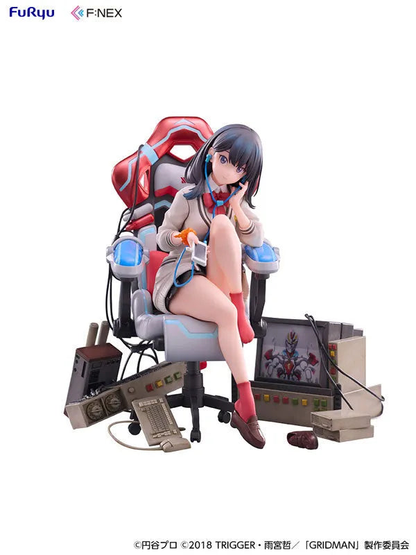 SSSS.Gridman - Takarada Rikka - F:Nex - 1/7 - Gaming Chair Ver. (FuRyu)ㅤ – FuRyu – ActionFigureBrasil