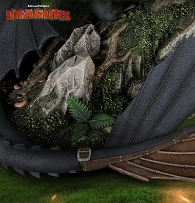 Standing Toothless - LIMITED EDITION: 3000 – Beast Kingdom – ActionFigure Brasil — acessórios