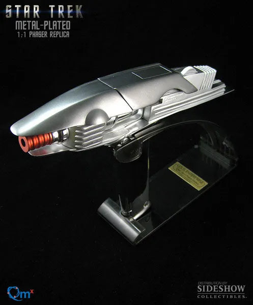 Star Trek 2009 - Prop Replica: Metal-Plated Phaserㅤ – QUANTUM MECHANIX – ActionFigure Brasil