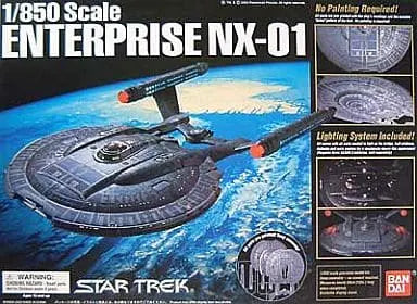 Star Trek -Enterprise NX-01 - 1/850 - Pre-Painted (Bandai)ㅤ – Bandai – ActionFigure Brasil