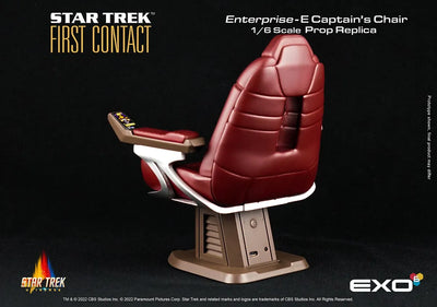Star Trek: First Contact Enterprise-E Captain’s Chair – EXO-6 – ActionFigure Brasil — embalagem