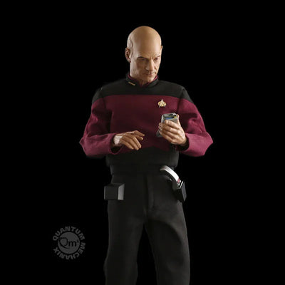 Star Trek Master Series - Star Trek TNG: Jean Luc Picard 1/6ㅤ – Gantaku – ActionFigure Brasil — com base expositora
