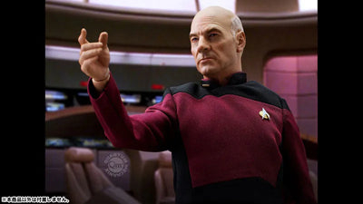 Star Trek Master Series - Star Trek TNG: Jean Luc Picard 1/6ㅤ – Puella Magi Madoka Magica – ActionFigureBrasil — ângulo diferente