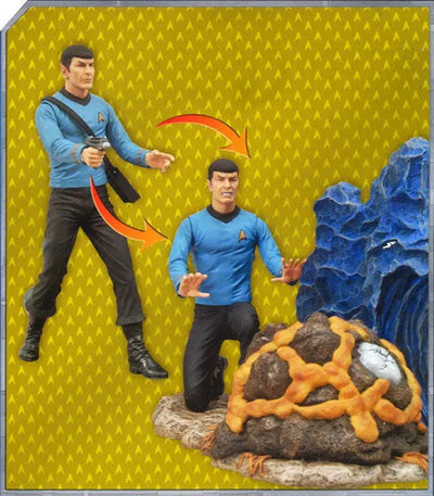 Star Trek: The Original Series - Mr. Spock Diorama Figure Set (Horta)ㅤ – DIAMOND SELECT TOYS – ActionFigure Brasil