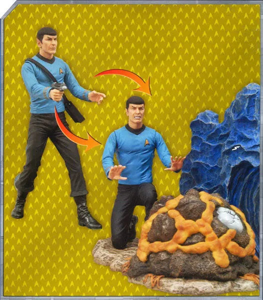 Star Trek: The Original Series - Mr. Spock Diorama Figure Set (Horta)ㅤ – DIAMOND SELECT TOYS – ActionFigure Brasil